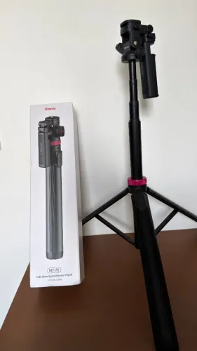 Tripé para Camera e Celular Profissional - Ulanzi Mt-78 185cm 