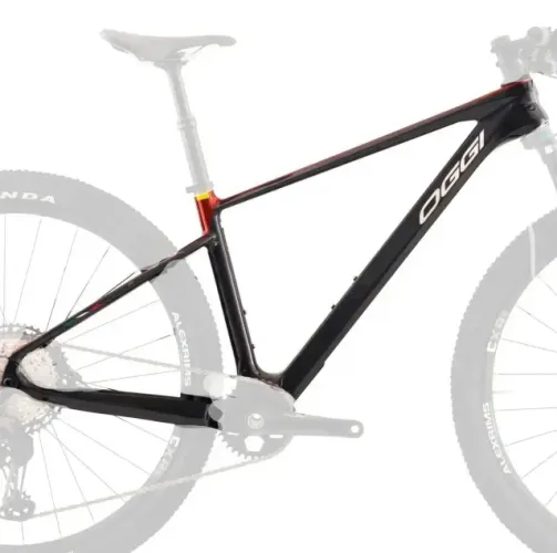 Quadro Oggi Agile Pro Carbono Aro 29 T. M Vermelho / Cinza