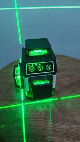 Nível a laser 12 linhas verde Pracmanu