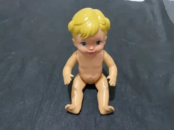 Brinquedo Boneca Antiga em Baquelite 