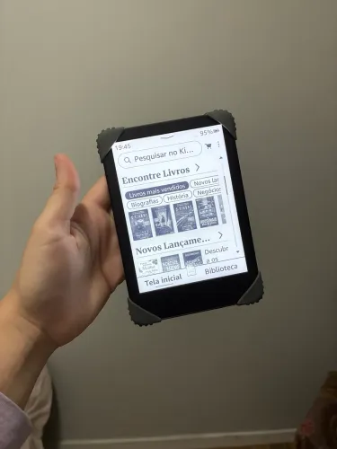 Kindle 16 GB (Geração mais recente) + capinha