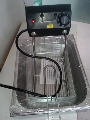 Fritadeira Elétrica Fryer Inox 5L
