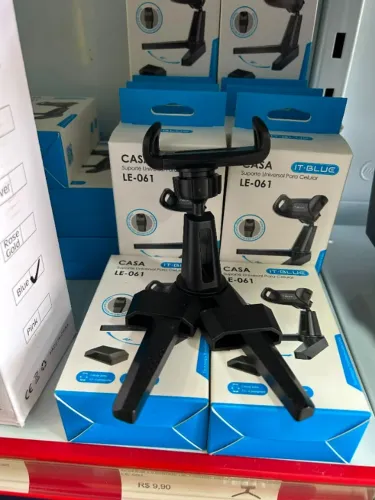 Suporte de mesa para celular assista seus vídeos