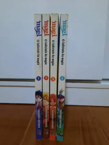 Magi - O Labirinto da Magia (Volume 1 ao 4)