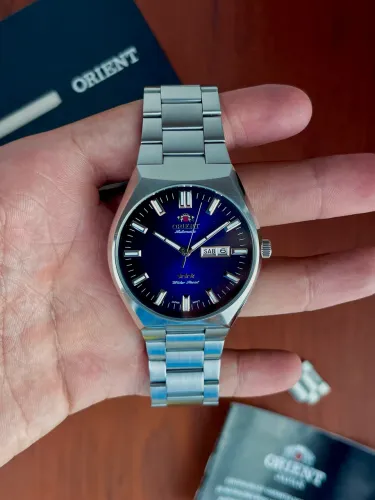 Orient 3 Estrelas Automático Completo com caixa estado de Novo