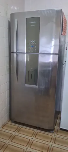 Geladeira inox