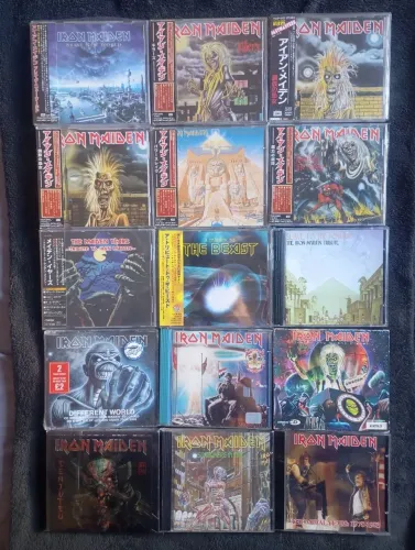 CDs Heavy Metal Iron Maiden, Helloween, Gamma Ray, Stratovarius, Edgy Etc. $150 Cada CD