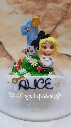 Velas temáticas personalizadas em biscuit