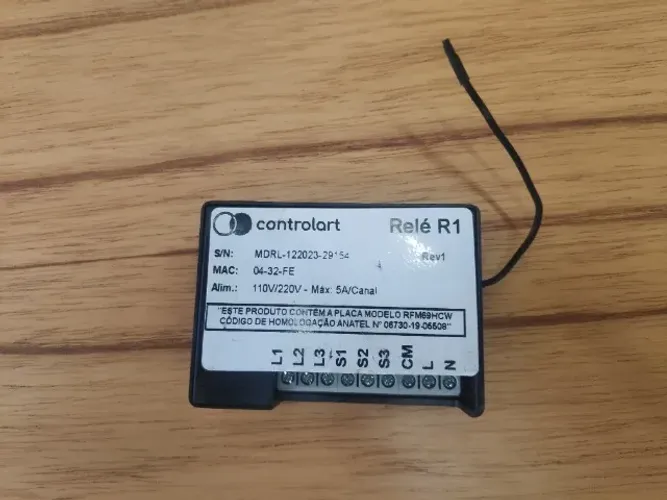 Módulo Relé ControlArt xBus para Automação Residencial