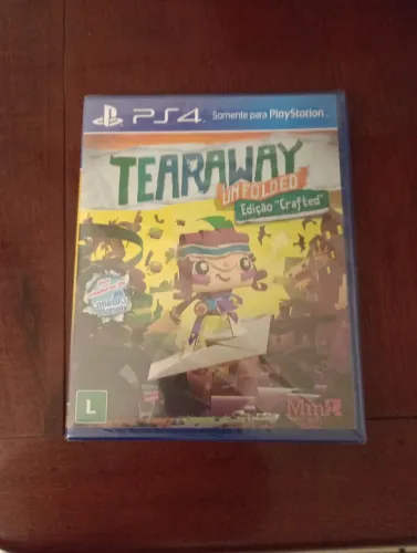Jogo pra PlayStation 4 ou 5 Tearaway Unfolded (Lacrado) 100,00 reais 