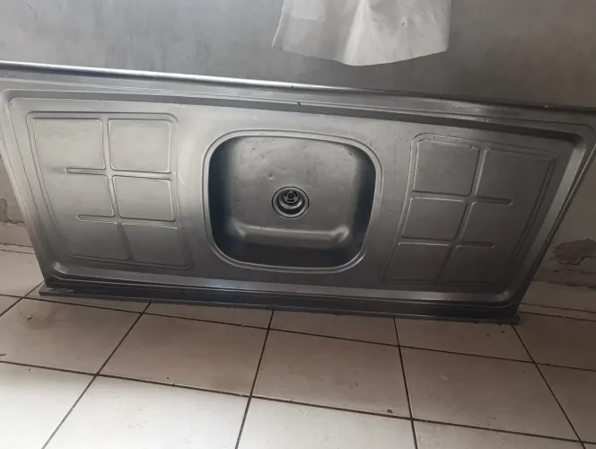 Pia de cozinha 120cm