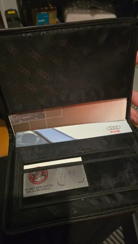 Capa e Manual original audi a3 1998