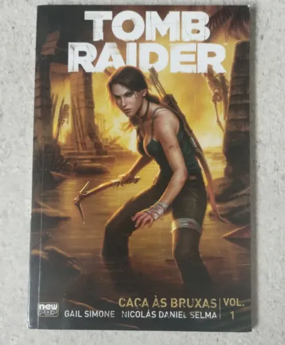 TOMB RAIDER CAÇA AS BRUXAS VOL. 1 LIVRO