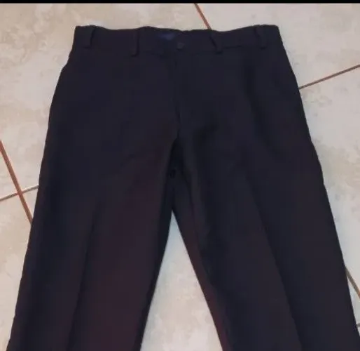 Calça social masculina azul marinho tamanho 38