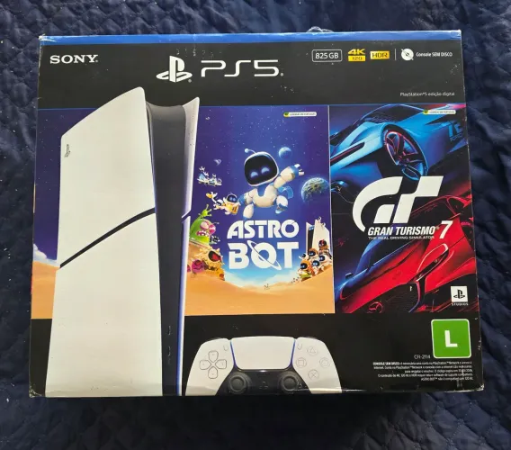 PS5 SLIM MIDIA DIGITAL (NA GARANTIA)