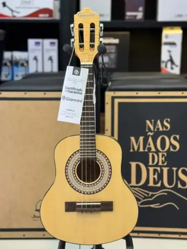 CAVACO GIANNINI CS-34 FMG PLUS ACUSTICO FLAMED MAPLE BRILHANTE