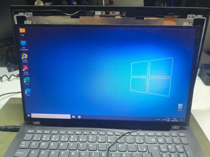 ( Com Detalhe )Tela 15.6 LedSlim 30 Pinos com Linha