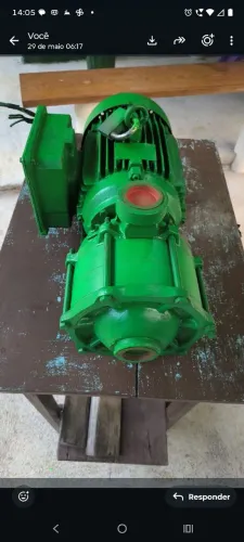 Bomba de irrigação revisada