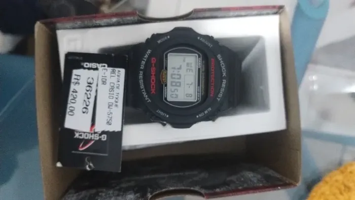 Relógio Casio na Caixa