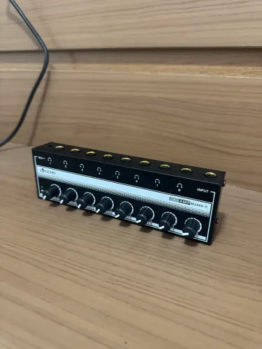 Amplificador de fone de ouvido Powerplay Ha800 8 canais