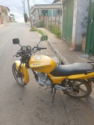 Dafra Speed 150 2009 Amarela - Motor Funcionando - R$ 2.999