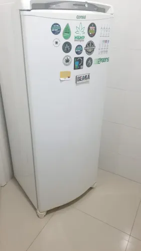 Geladeira Frost Free 297L Consul com Painel Externo Branca