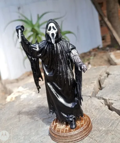 Action figure Pânico feito em 3D
