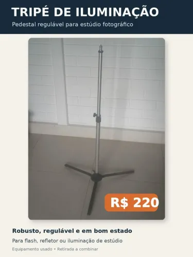 Tripé de fundo