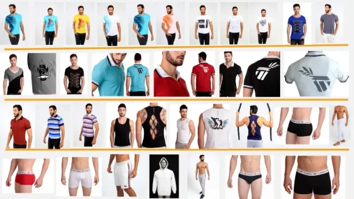 Vende-se saldo de coleção com camisetas, polos, cuecas, bermudas e moletons - todos novos.