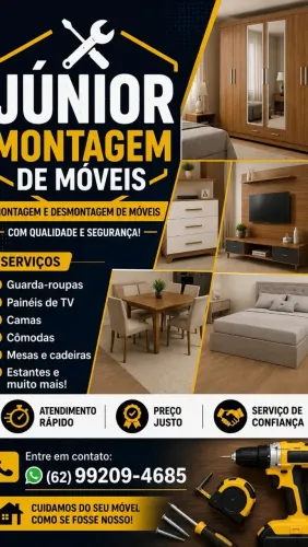 Montagem e desmontagem de móveis