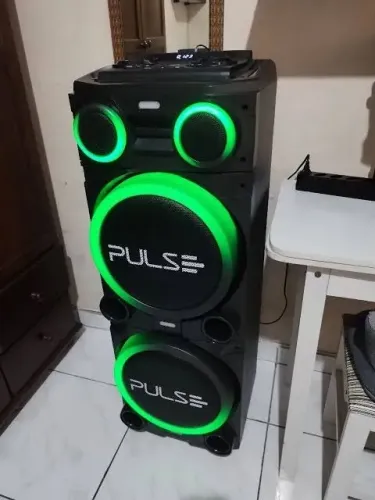 Torre de som menos de 1 mês de uso nova completa