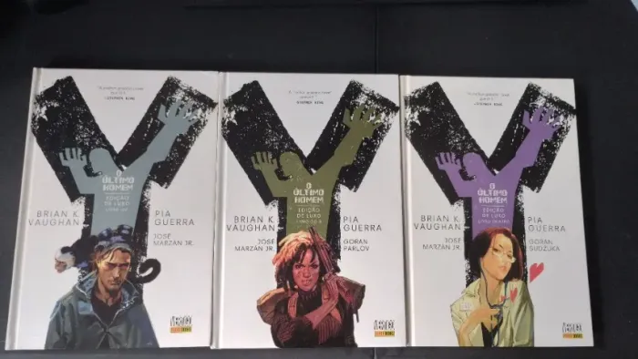 Y - O ultimo Homem vol 1, 2 e 4
