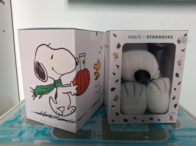 Pelúcia snoopy starbucks edição limitada original