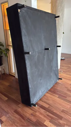 Base cama box casal