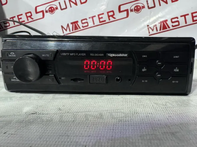 Auto radio usb sd auxiliary e com Bluetooth roadstar seminovo na promoção 