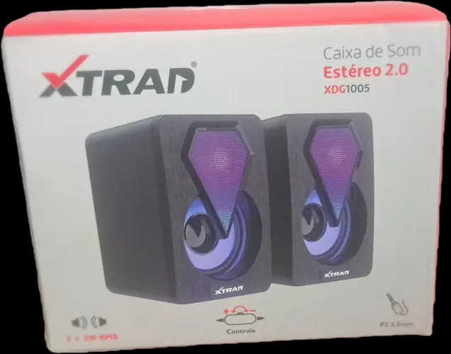 CAIXA DE SOM PARA COMPUTADOR E NOTEBOOK