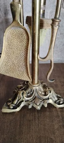Conjunto para lareira 