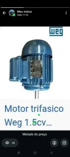 Motor trifásico weg