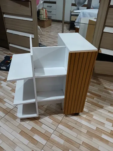 Armário de banheiro para coluna de pia