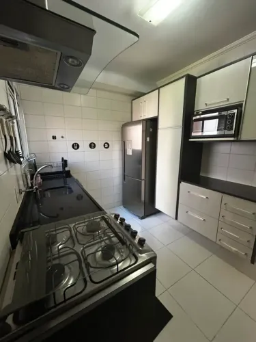 lindo apartamento mobiliado no condomínio parque barueri