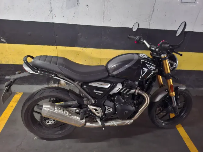 TRIUMPH SPEED 400 | 2026 | APENAS 2.900 KM | PRETA<br>