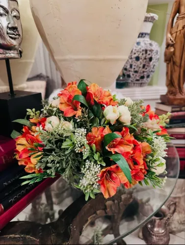 Arranjo de flores importadas