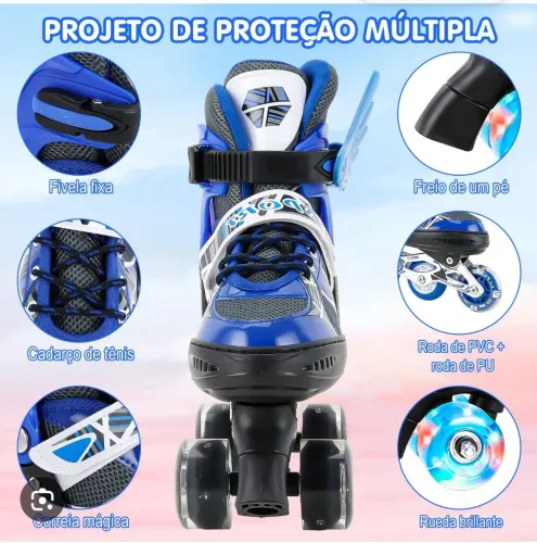 Patins 2 em 1 - novo
