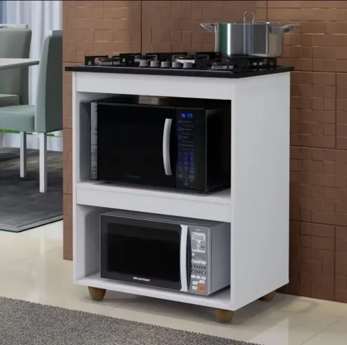 Vendo móvel para coocktop e microondas