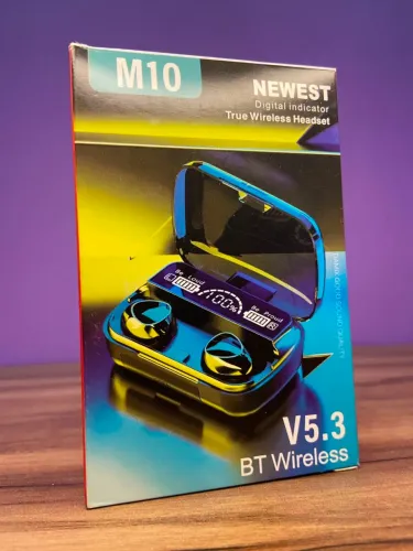 Fone de ouvido Bluetooth - som de qualidade M10