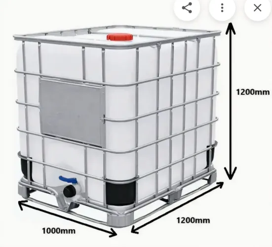 Grade de container ibc 1000 litros