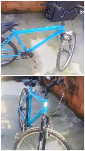Bicicleta Aro 26 Azul - MTB Usada <br><br>Descr