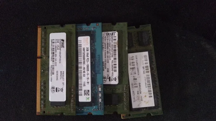 Memórias Ram DDR3 notebook 