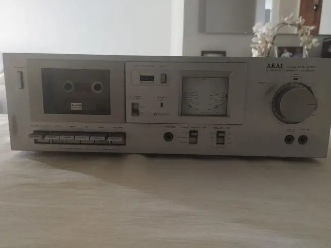 Stereo Cassete Deck Akai CS- M01 Vintage