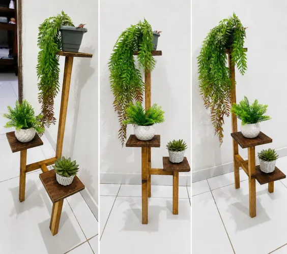 Suporte vertical para plantar